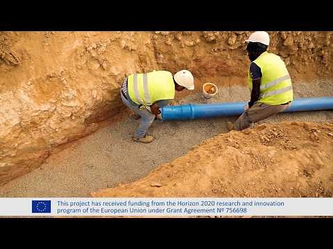 PVC-O TOM pipes and ecoFITTOM fittings installation