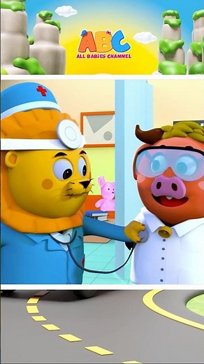 Doctor On The Bus Says Health Is Wealth! #shorts #nurseryrhymes #kidssong #hooplakidz