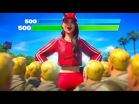 ZETFAR TROLLS SUBSCRIBERS with UNLIMITED HEALTH POINTS on FORTNITE 😂