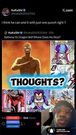 One Punch Man Vs Dragon Ball Super