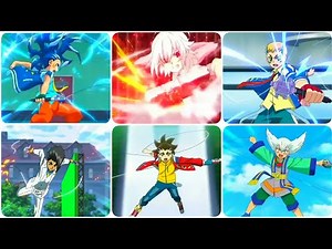 Top 20 Coolest Launch Forms In Beyblade Burst From S1-6 | Collaboration with ‪@ACELIOOB‬