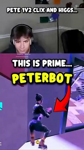 PETERBOT IS CRAZY FOR THIS!.. (1v2 clix & higgs)