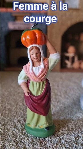 Ma collection de Santon Escoffier : Femme à la courge #shorts