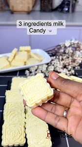 181K views · 202 reactions | Another very popular NORTHERN NIGERIAN CANDY (TUWON MADARA) EPISODE 2 . Easy peasy . I use 1 cup water, 1 cup sugar and 5 cups powdered milk . Cook the sugar syrup til it reduce in quantity before adding the powdered milk . I don’t like flavor in my Tuwon madara so feel free to add some of you want . | Chef Amors | Facebook