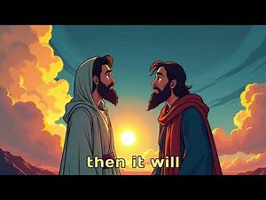 Elijah and the Whirlwind | Kids Bible Story (2 Kings 2:1-12)