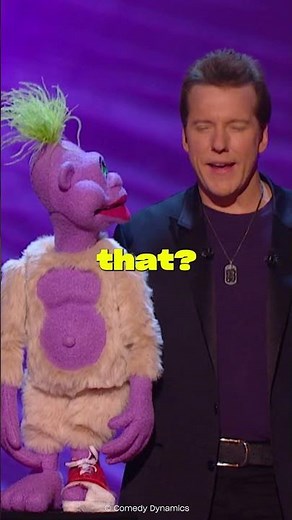 Peanut made this conversation WEIRD fast 😂💀 #standupcomedy #jeffdunham