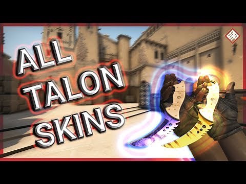 [CS:GO] Talon Knife - ALL Skins (Showcase) | Full Tutorial