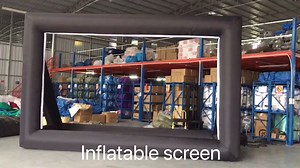 Inflatable Projection Screen Outdoor Projection Screen Accept Customized Large Projection Screen