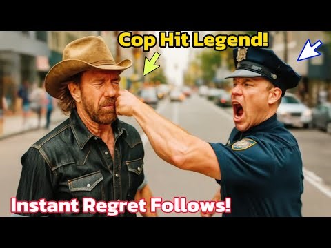“Cop Slaps Chuck Norris — Seconds Later, He Regrets It Forever!”