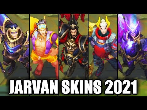 All Jarvan Skins Spotlight 2021 (League of Legends)