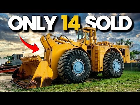 They Built the World's Largest Wheel Loader (But Sold Only 14 in 15 Years)