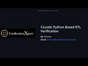 Cocotb: Python Based RTL Verification - Course Introduction
