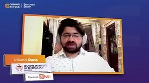 Utkarsh coded his journey to success with Industry Leaders. Be smart like Uttkarsh. Be a Coding Ninja 亮 Enrol Now: https://bit.ly/3gO0S9c #StoryBehindSuccess #SuccessStory #PlacementStory #CoderLife #TrueStory #CodingNinjas | Coding Ninjas | Facebook