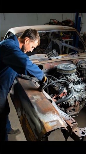 Old Car Restoration Timelapse | From Rusty to New