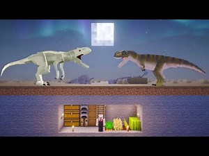 Surviving a Jurassic Wasteland in Minecraft