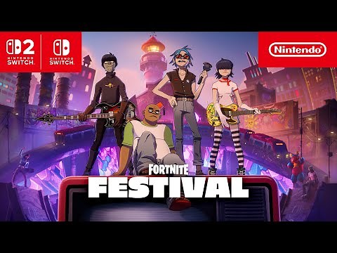 Fortnite Festival – Gorillaz Official Trailer – Nintendo Switch 2