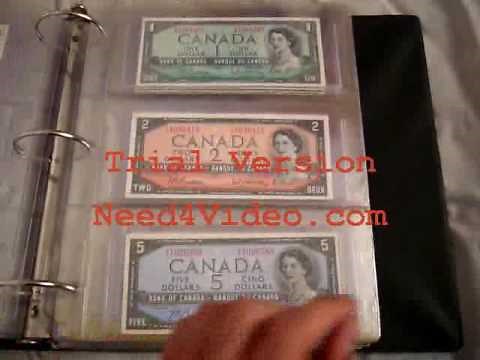 Canadian Paper Money Collection