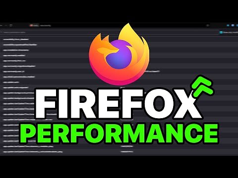 I Made Firefox 10x Faster With THIS Hidden Setting...
