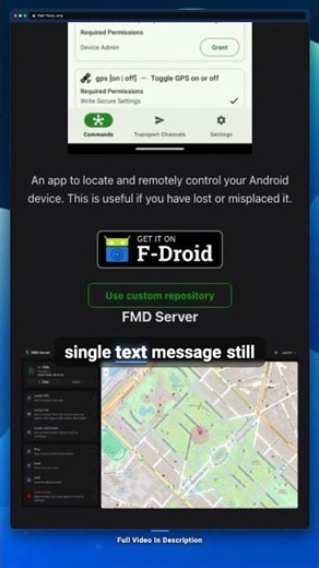FMD: 512 Stars for a Google-Free Find My Device #Shorts