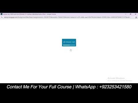 Sam Exam Excel Module 01 Creating a Worksheet and a Chart | Excel Module 01 Sam Exam