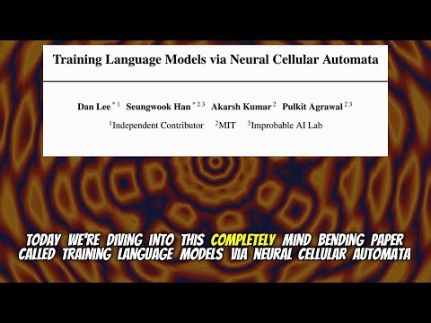 Training Language Models via Neural Cellular Automata (Mar 2026)