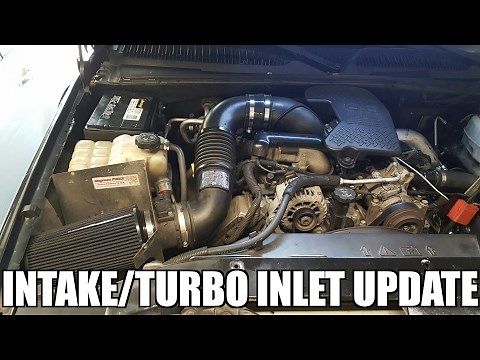 2005 GMC Sierra 2500HD - Duramax Cold Air Intake/Turbo Inlet overview
