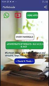 ECZ STATEMENTS OF RESULTS DOWNLOAD - G7,9,12/GCE. (‪@MathGuide-MvulaDK-Education‬ )