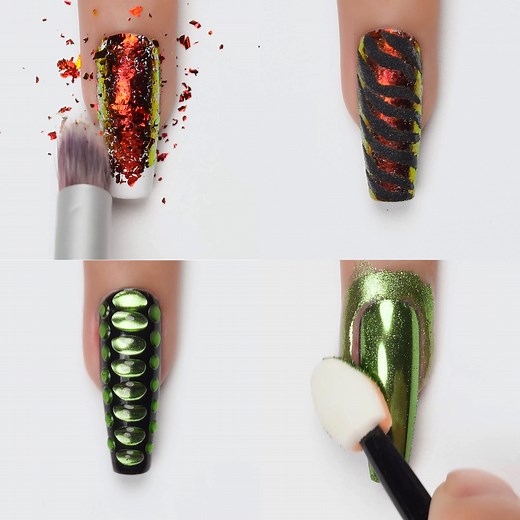 New Year Eve Nails Art 2022 | Tasty Plus