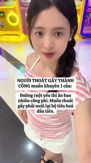 #tangcan ĐỪNG LAO VÀO ĂN NỮA! Việc đầu tiên là xem lại hệ tiêu hóa của bạn đi! Hãy từ từ cảm nhânn và nuôi lại nó nhé! #tangcanantoan #menvisinh #livespo #hanhtrinhtangcan