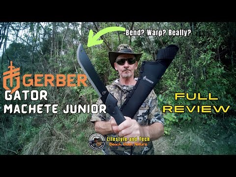 Gerber Gator Machete Junior review