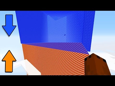 Minecraft but lava is slowly rising and water is slowly falling...