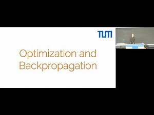 I2DL - Lecture 04: Optimization and Backpropagation