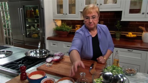 Here's a great recipe for the holidays that puts a whole new spin on Brussels Sprouts, a vegetable with which many have a love/hate relationship. Let this recipe surprise you—even the dubious will fall in love with sprouts. Here it’s the experience of tasting the vegetable in an unexpected form—all the leaves separated, tossed in the skillet until tender and sweet—that really surprises. #LidiasRecipes #LidiasItaly #LidiasKitchen #LidiaBastianich #ItalianFood #LidiasTheArtofPasta #LidiasOliveOil 