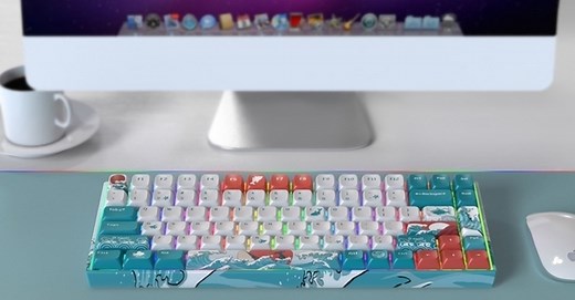 XVX M84 Coral Sea Theme Mechanical Keyboard Review