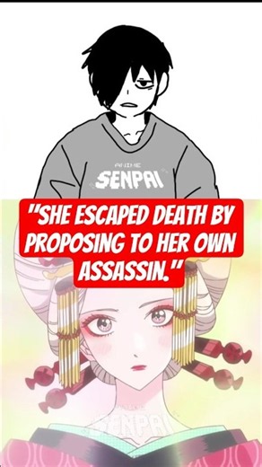 "She escaped death by proposing to her own assassin."