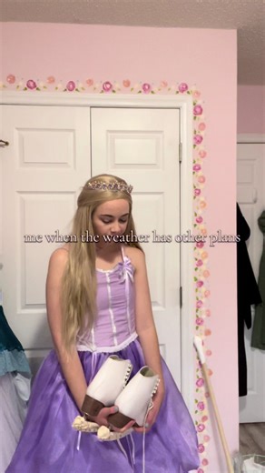 it’s okay, we will try again tomorrow! 💖 at least I got a practice run of putting the whole costume on and doing the makeup and hair haha! One of the bustles broke too so that was better to find out now rather than when I’m skating 😂 Also, sneak preview of my new Barbie Magic of Pegasus cosplay haha 😂 I drafted the bodice, and used McCall’s pattern M5731 for the skirt pieces! 😊 #barbiecosplay #barbiemagicofpegasus #barbiemagicofpegasuscosplay #barbieannika #barbieannikacosplay
