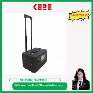 [Hot Item] Emergency Generator Rechargeable Inverter with 110V/220V 3000W AC Outlet Power