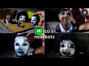 DIORAMA de los Nico's NEXTBOTS (Obunga, Selene Delgado y Ahenobarbus) de Plastilina | PlastiVerse