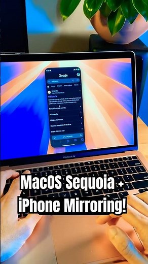 How MacOS Sequoia & iPhone Mirroring Works 🔎