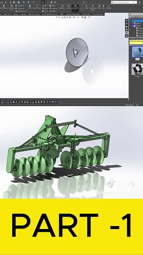 Disc Plow 3D Modeling Using SolidWorks