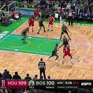 James Harden hits the INSANE step back 3 over Kyrie Irving! | Basketball Forever