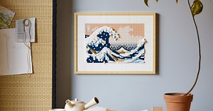 LEGO expands its Art gallery series with new 1,800-piece 'Hokusai: The Great Wave' mosaic