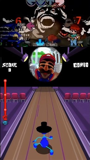 Hello FNF Ring Cam Mario Horror Vs Mad 67 Kid - Mod Mobile Game #fnf #mario #shortsviral