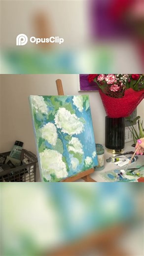 My Secret Lilac Painting Process Revealed! #relaxing #paintingprocess #floralart