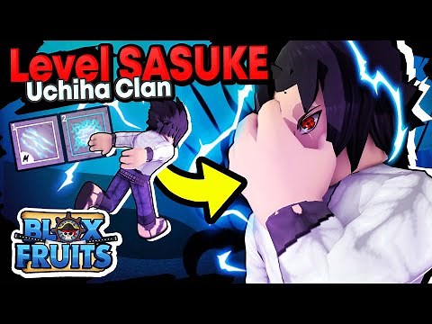 I Became SASUKE UCHIHA For A DAY In Blox Fruits (Roblox)