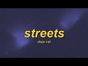 Doja Cat - Streets (slowed + reverb + lyrics)