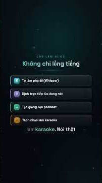 Open Source Voice-pro: Dán 1 cái link, video tiếng Anh tự nói ra tiếng Việt - Nero Channel