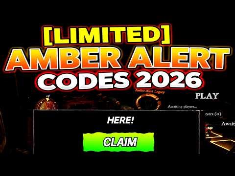[unfortunately expired] AMBER ALERT Codes 2026 / Roblox ! 🎮🔑 How to Redeem
