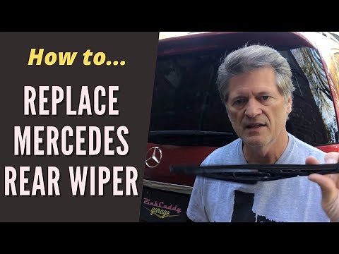 How to Replace Mercedes GLS Rear Wiper Blade (GL-Class)