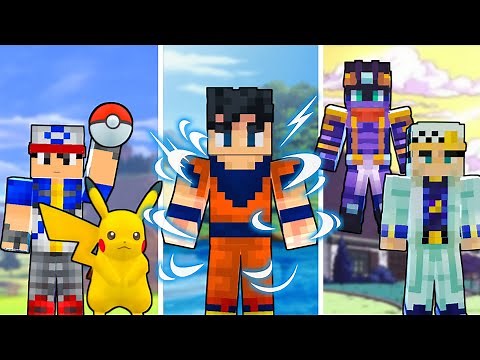 8 Anime Mods That Will Turn Minecraft Bedrock/MCPE Into Animes Universe!
